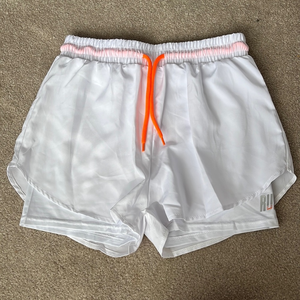White Athletic Shorts